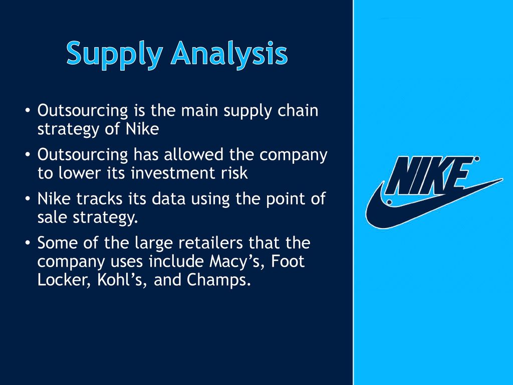 Nike outsourcing hotsell